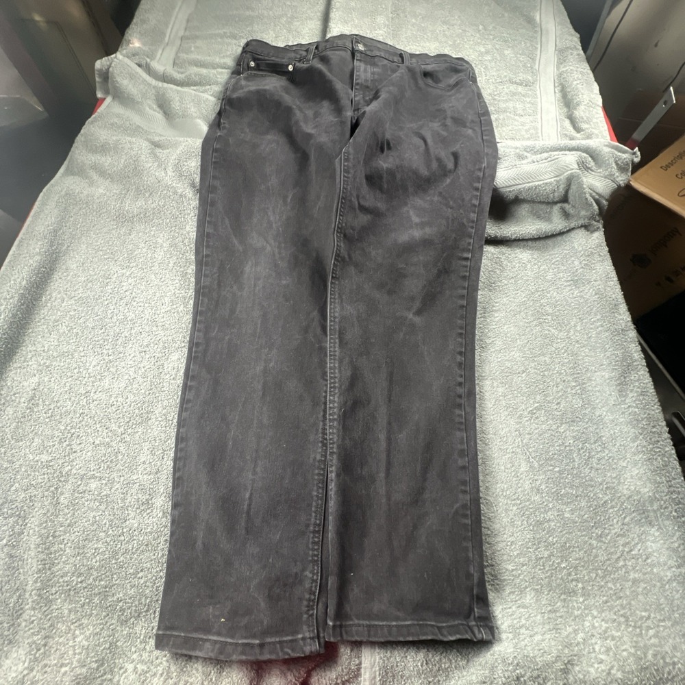 Levi's 541 Regular Taper Jeans Black Mens 40wX32L Denim Pantsโ Baggy Wide Leg